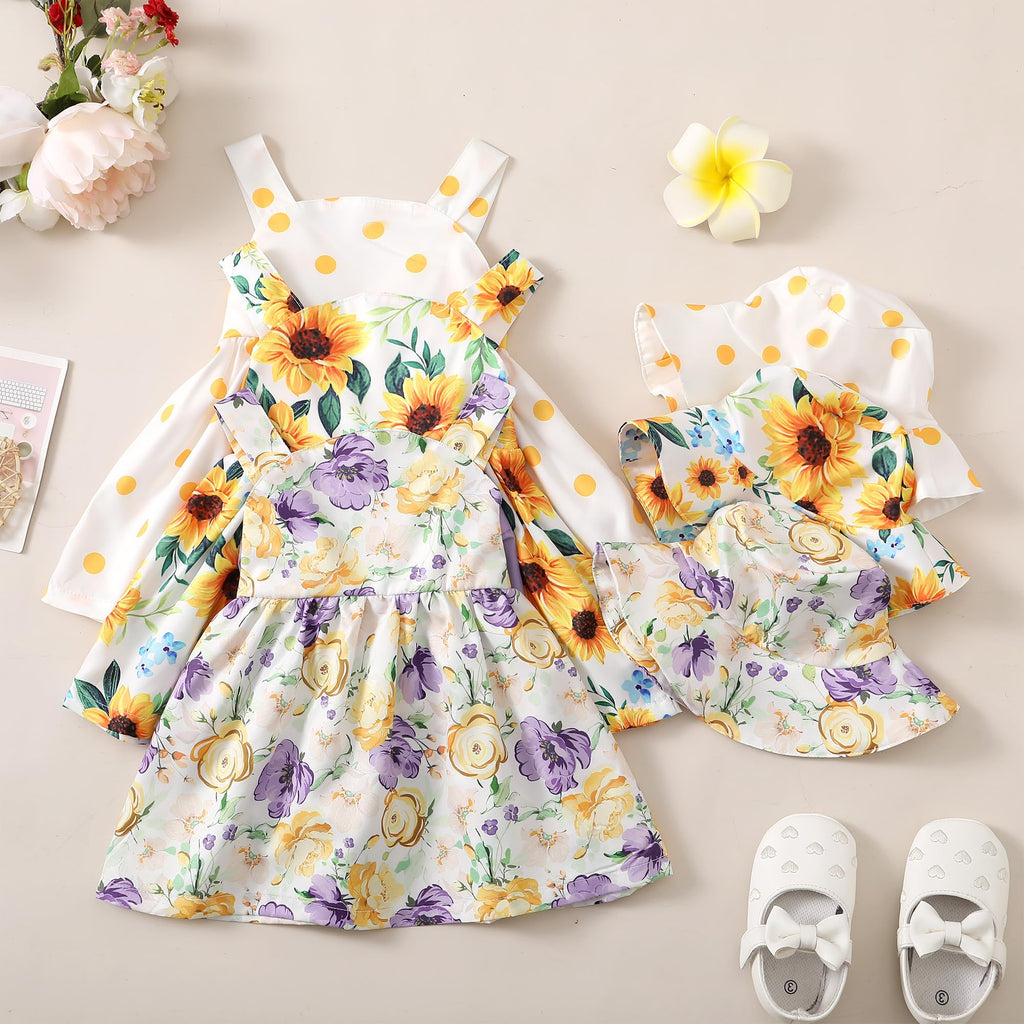 Baby Girl Summer Dresses Yellow Boho Sleeveless Dresses Infant Summer Outfits Sundress Baby Girl Clothes