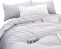 Wildflower Stripe Cotton Duvet Cover Set, 100% Cotton, Three Pieces