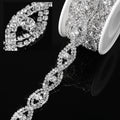 Crystal Rhinestone Trim for Cap Decorations - 3 Yards