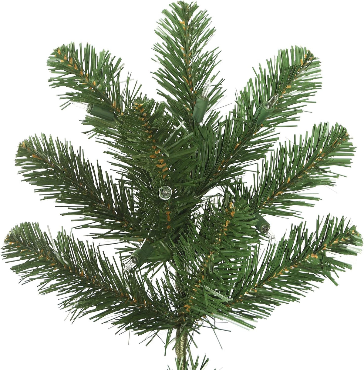 7.5' Oregon Fir Artificial Christmas Tree Unlit, Faux Christmas Tree, Seasonal Indoor Home Decor