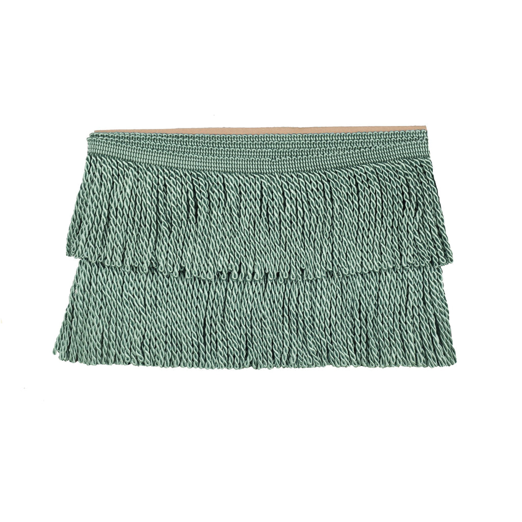 4 Inches Bullion Fringe Trim Curtain Tassel Fringe Trim Thick Long Fabric Sewing for Curtain Sofa Clothes - 5 Yard X