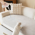 L Shaped Couch Cover, 100% Waterproof Couch Cover for Pets, Sectional Couch Covers L Shape, Non Slip Couch Covers for