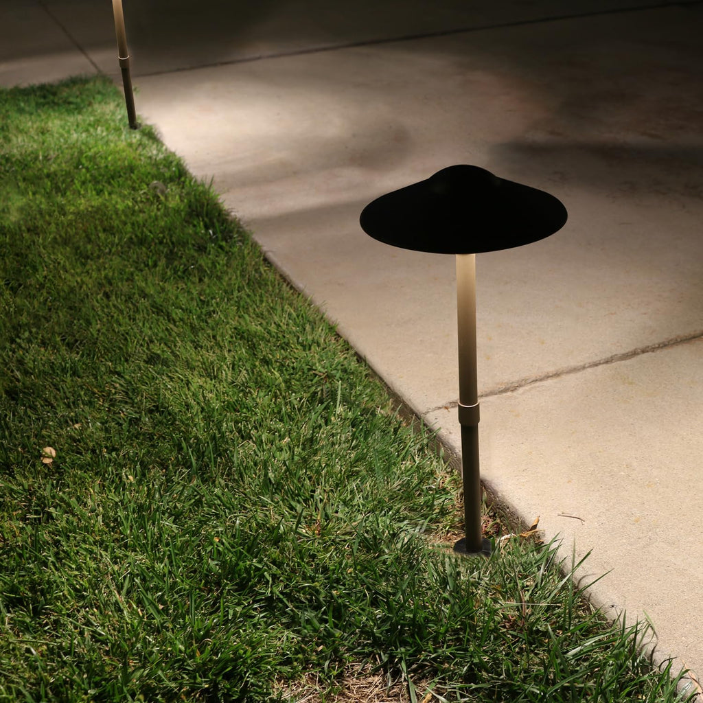 3W Landscape Lighting 12V Low Voltage Path Lights Warm White Waterproof Outdoor Replaceable G4 LED Bulb for Garden