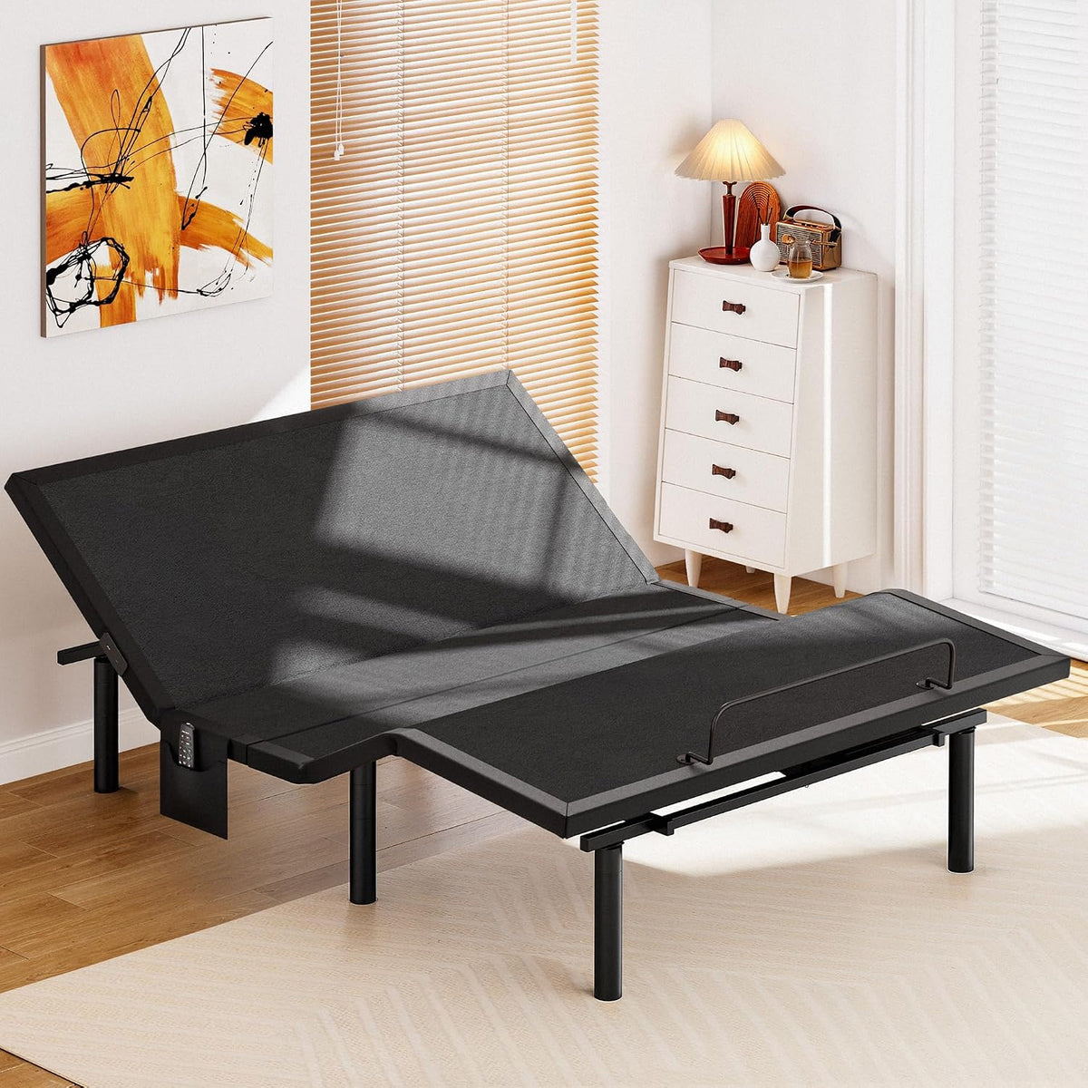 Amada Queen Adjustable Bed Frame with Wireless Remote and Zero Gravity
