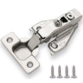 (30 PCS) Full Overlay Soft Close Cabinet Hinges Cabinets - 105° Face Frame Concealed Cabinet Door Hinge -3 Way