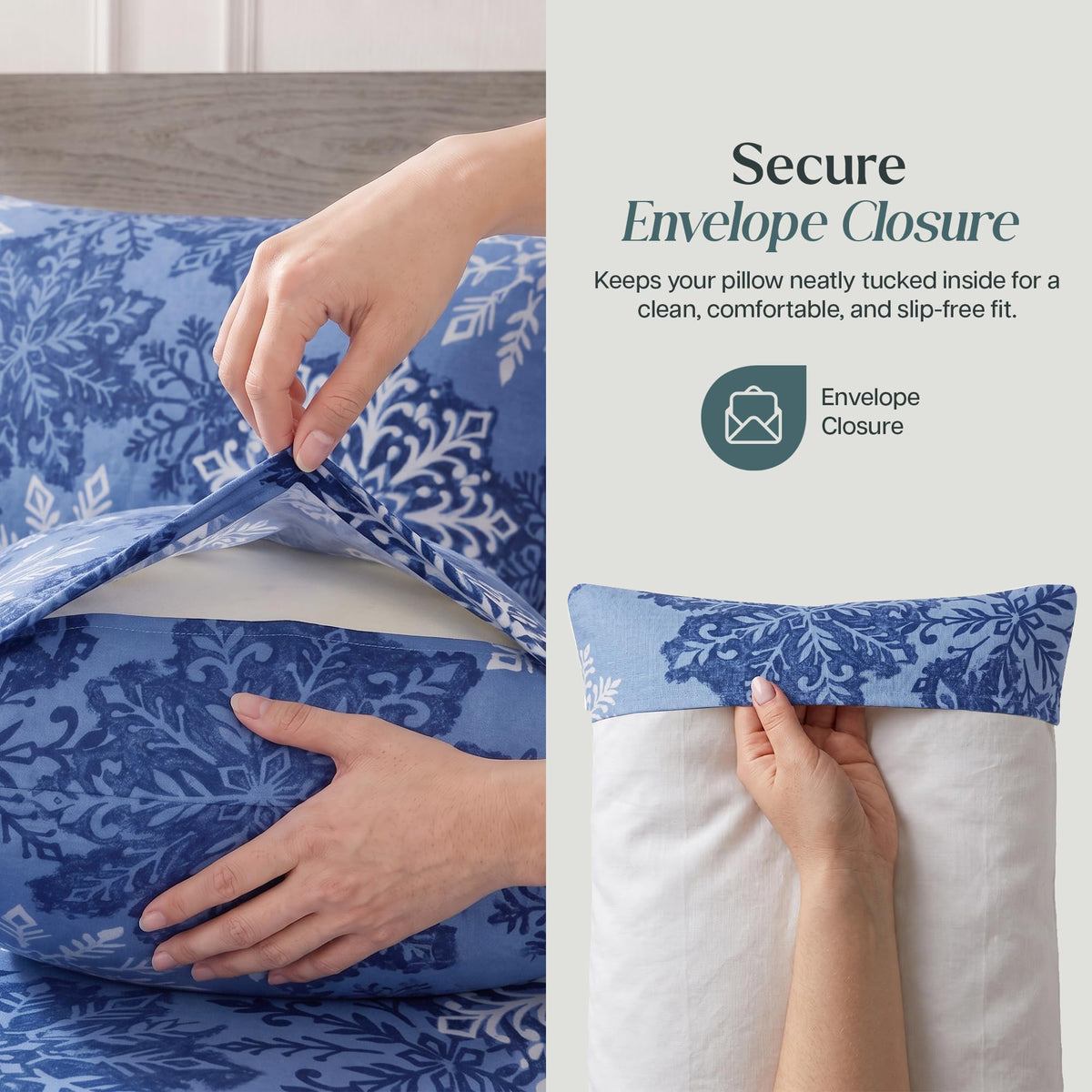 100% Cotton Double Brushed Flannel Sheets Set with 16" Deep Pocket