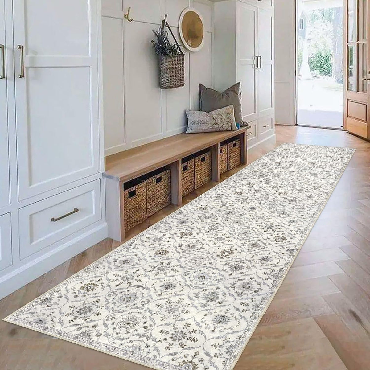 Washable Runner Rug, Non Slip Area Rug Kitchen
