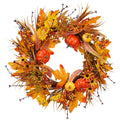 19In Fall Wreaths Front Door Decor Autumn Thanksgiving