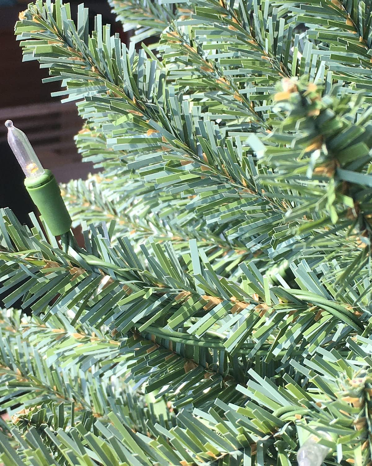 Pre-lit Christmas Tree 10FT Premium Spruce Artificial Remote Control with 1500 Dual Color LED Lights, Full Hinged Fir