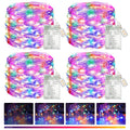 4 Pack Fairy Lights Battery Operated, 16FT 50 LED Twinkle Lights