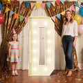 4FT Marquee Letters D Sign, Large Light Up Numbers Party Decoration - Hook and Loop Fastener, No Tools Easy Setup