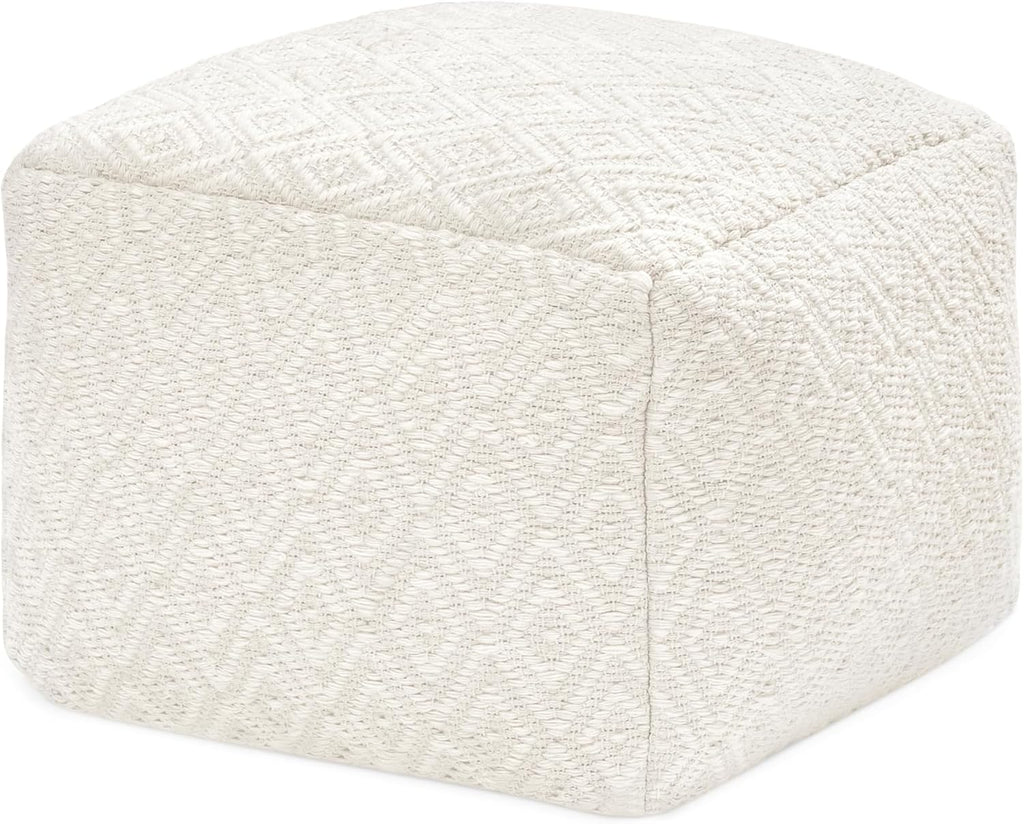 Pouf Ottoman Foot Rest, Ottoman Pouf, Comfortable Foot Stool, Decorative Floor Seating Decor, Bedroom & Home Décor