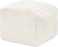 Pouf Ottoman Foot Rest, Ottoman Pouf, Comfortable Foot Stool, Decorative Floor Seating Decor, Bedroom & Home Décor