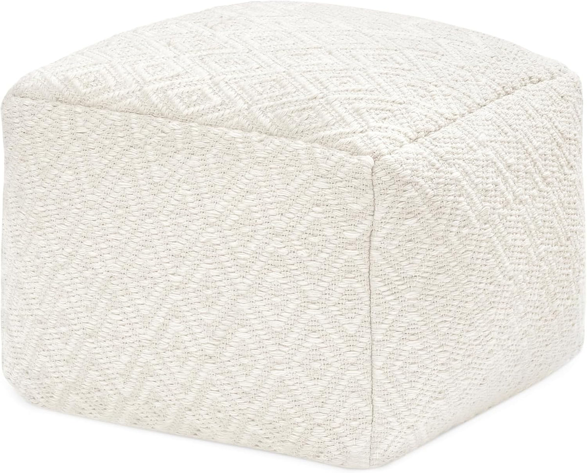 Pouf Ottoman Foot Rest, Ottoman Pouf, Comfortable Foot Stool, Decorative Floor Seating Decor, Bedroom & Home Décor