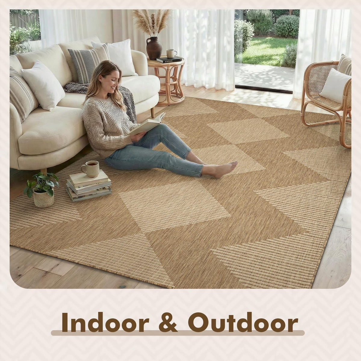 Outdoor Rug Carpet Patio Rug Polypropylene Indoor Outdoor Rugs
