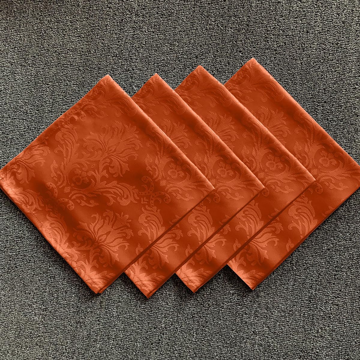 Fall Thanksgiving Cloth Napkins 20 x 20 Inch Set of 4