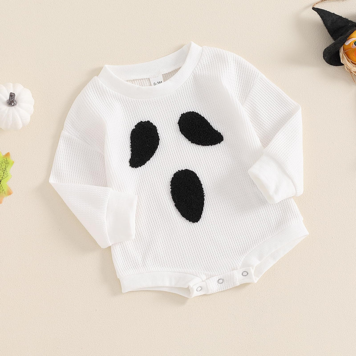 Newborn Baby Boy Girl Fall Winter Clothes Long Sleeve Bubble Sweatshirt Romper Cute Infant One Piece Outfit