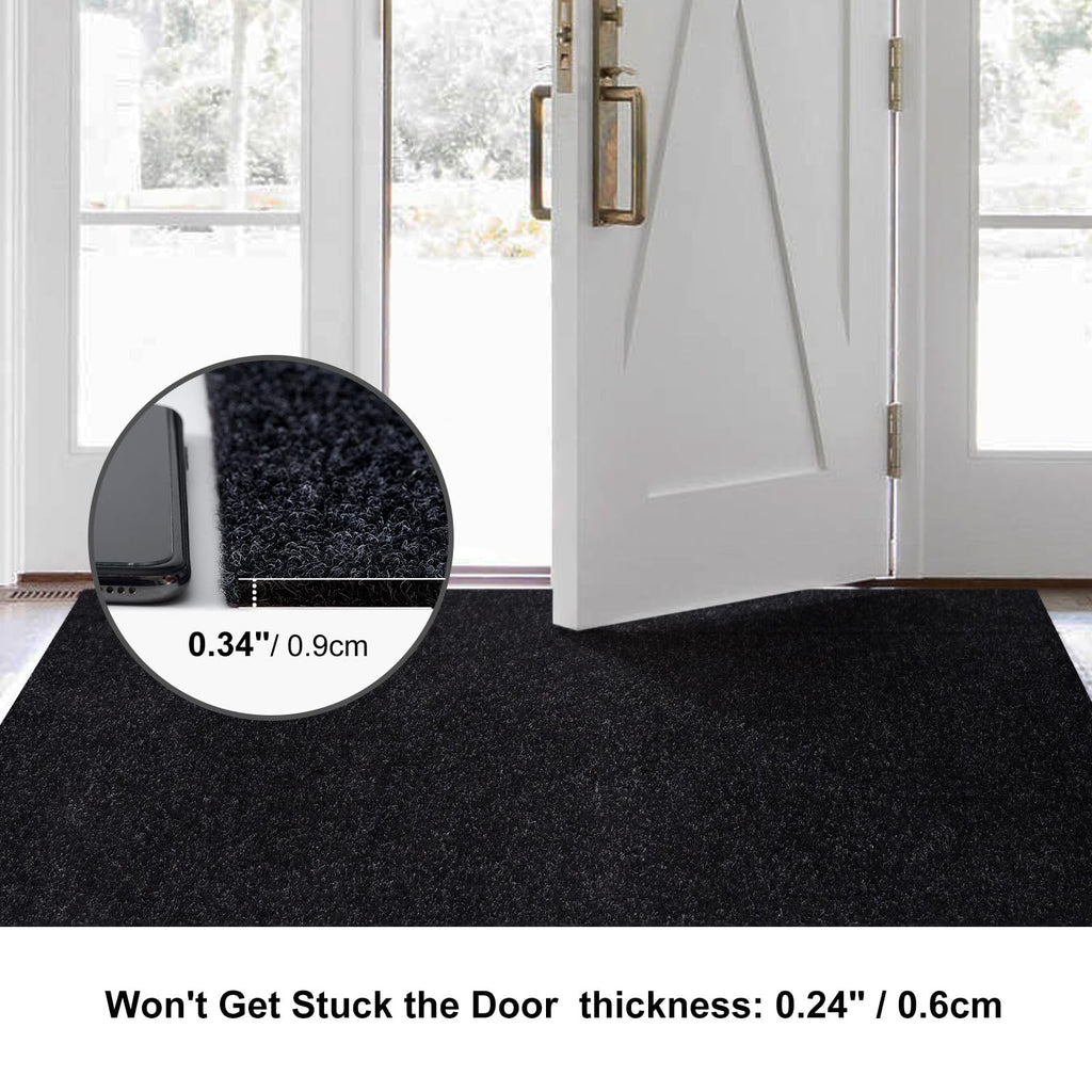 2Ft x 12Ft Outdoor Runner Rug Non Slip Carpet Runner Rubber Backing