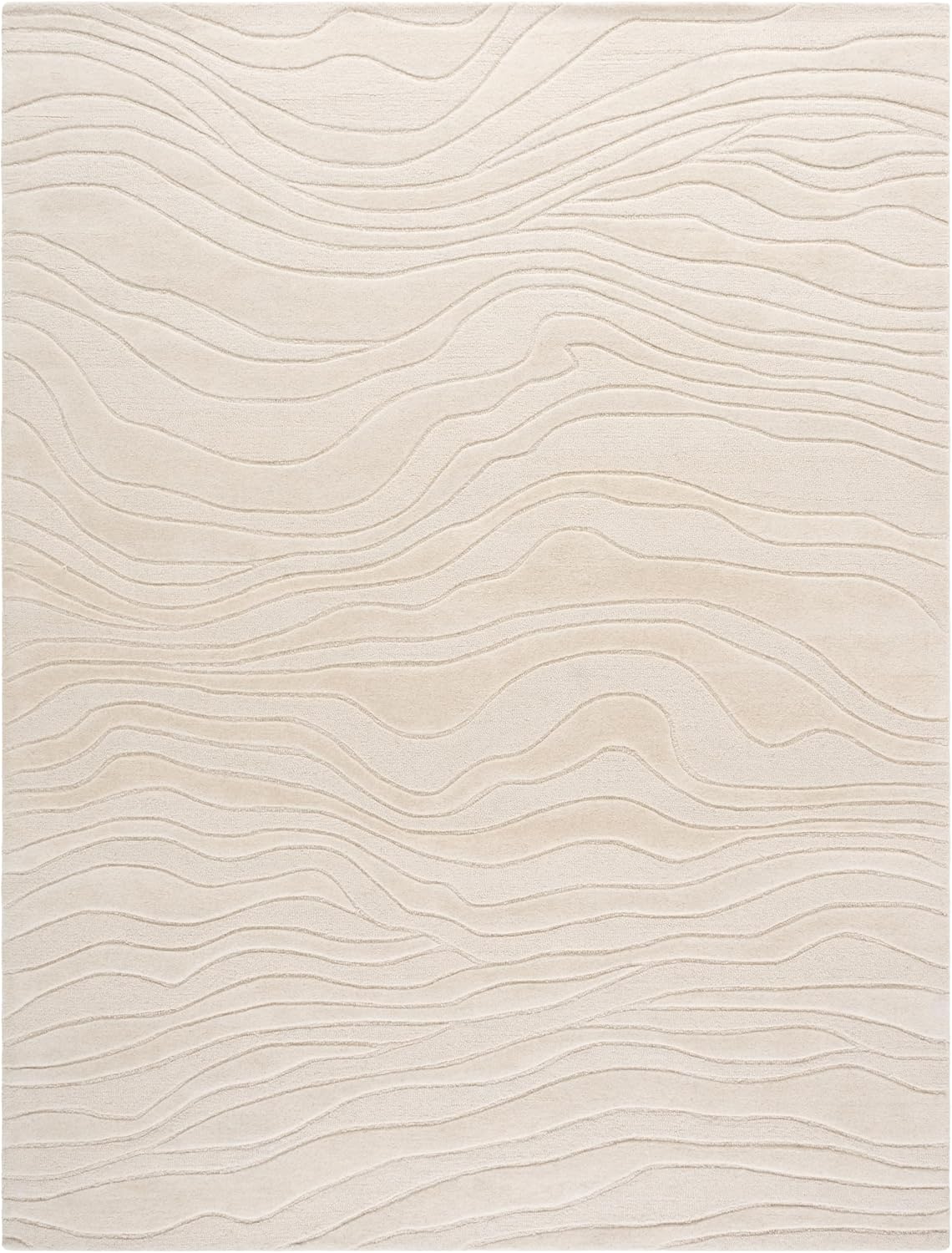 Area Rug - Rodeo Drive - Large - Ivory, Handmade Wool