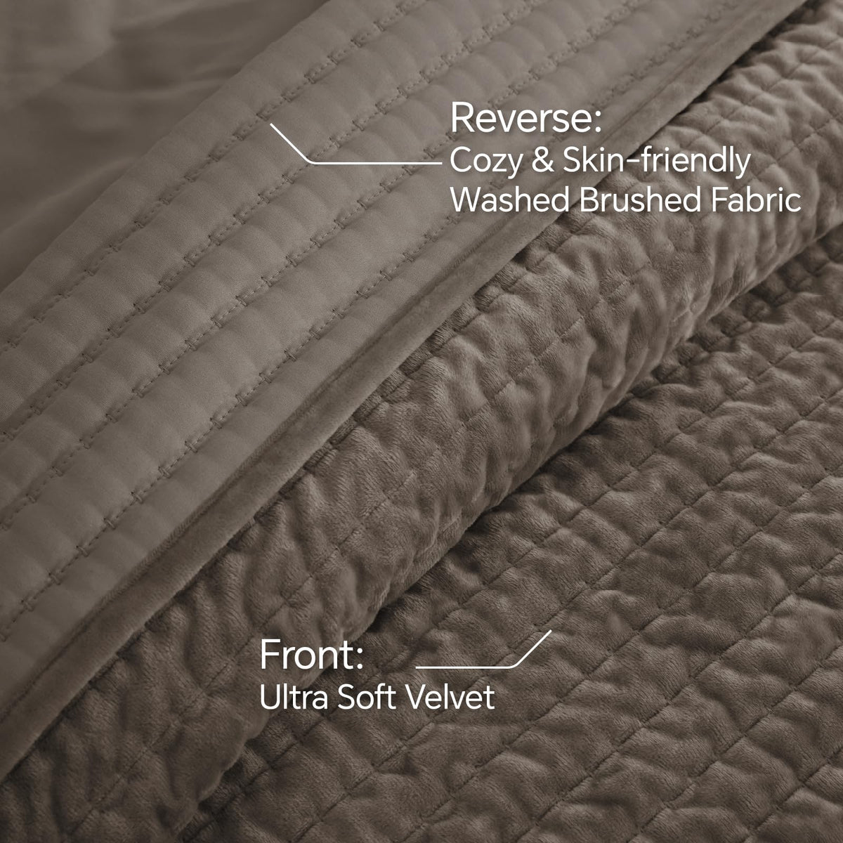 Velvet Quilt Set, Luxury Velvet Comforter Bedding
