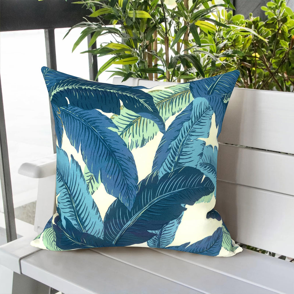 Outdoor Throw Pillows, Decorative Throw Pillows with Inserts, 20"x20" Square Pillows for Bed, Couch, Sofa and Patio