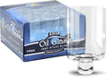 Chanukah Oil Glass Cups - Glass Oil Insert Cups for Menorahs - #7 (9 Pack) - Set of 9