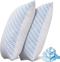 Memory Foam Pillows King Set of 2,Cooling Pillow for Side Sleepers