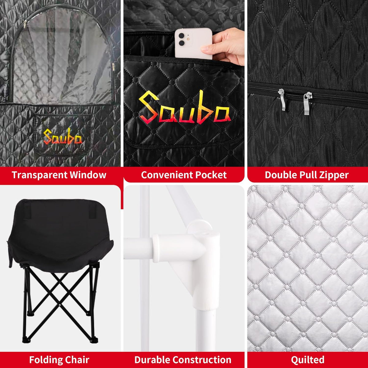 Portable Steam Sauna for Home,Personal Steam Room,Sauna Box,Home Sauna,Steam Sauna Tent for Steam Detox Relaxation Spa