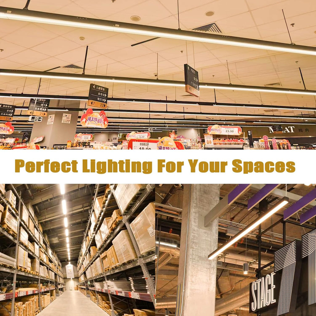 10 Pack, F32T8/835 32W T8 Fluorescent Tube Light Bulb 48 Inch, 3500K Warm White, 4 Foot Fluorescent Bulbs, G13 Medium