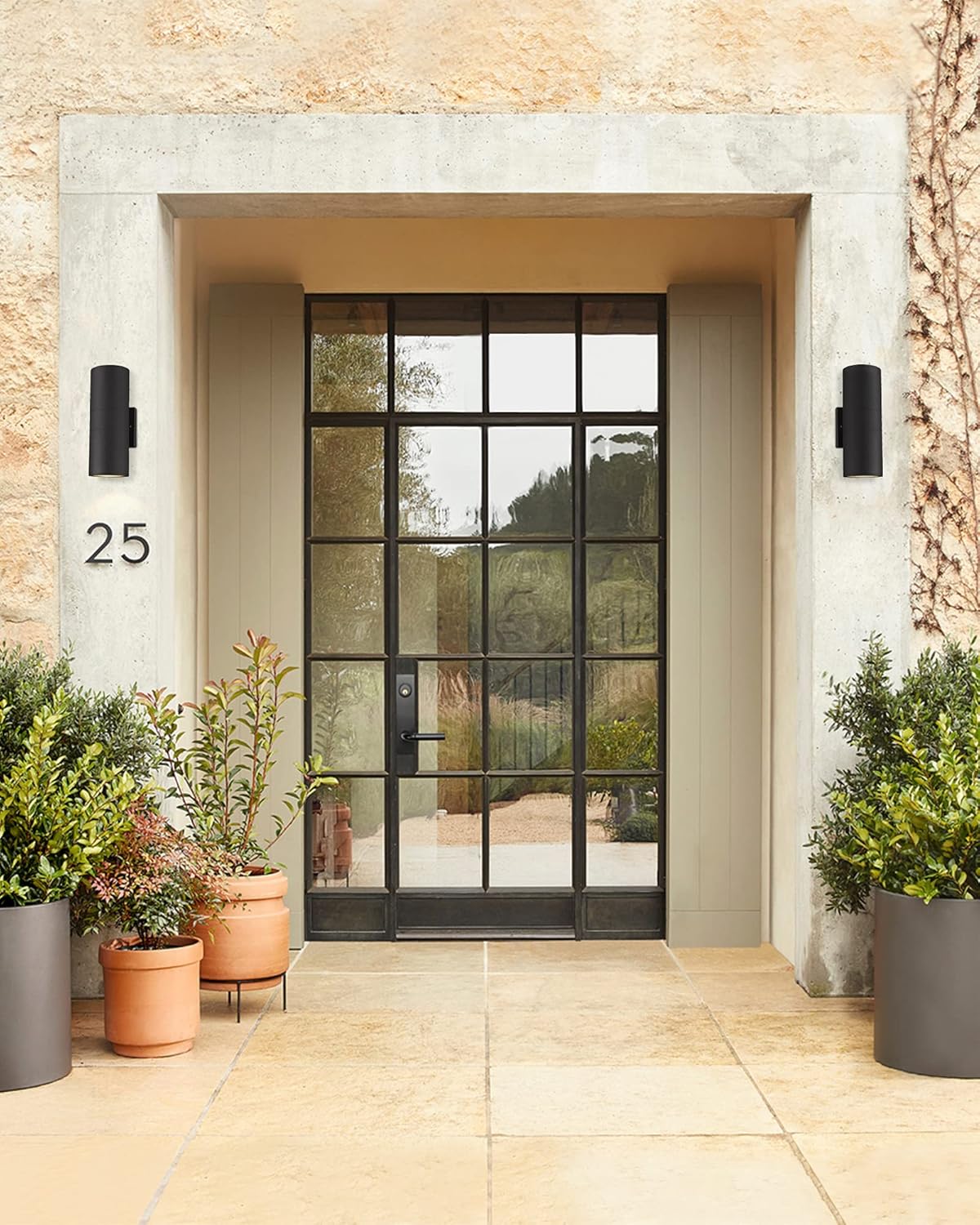 Outdoor Wall Sconce Lights, Black Exterior Lighting Fixtures