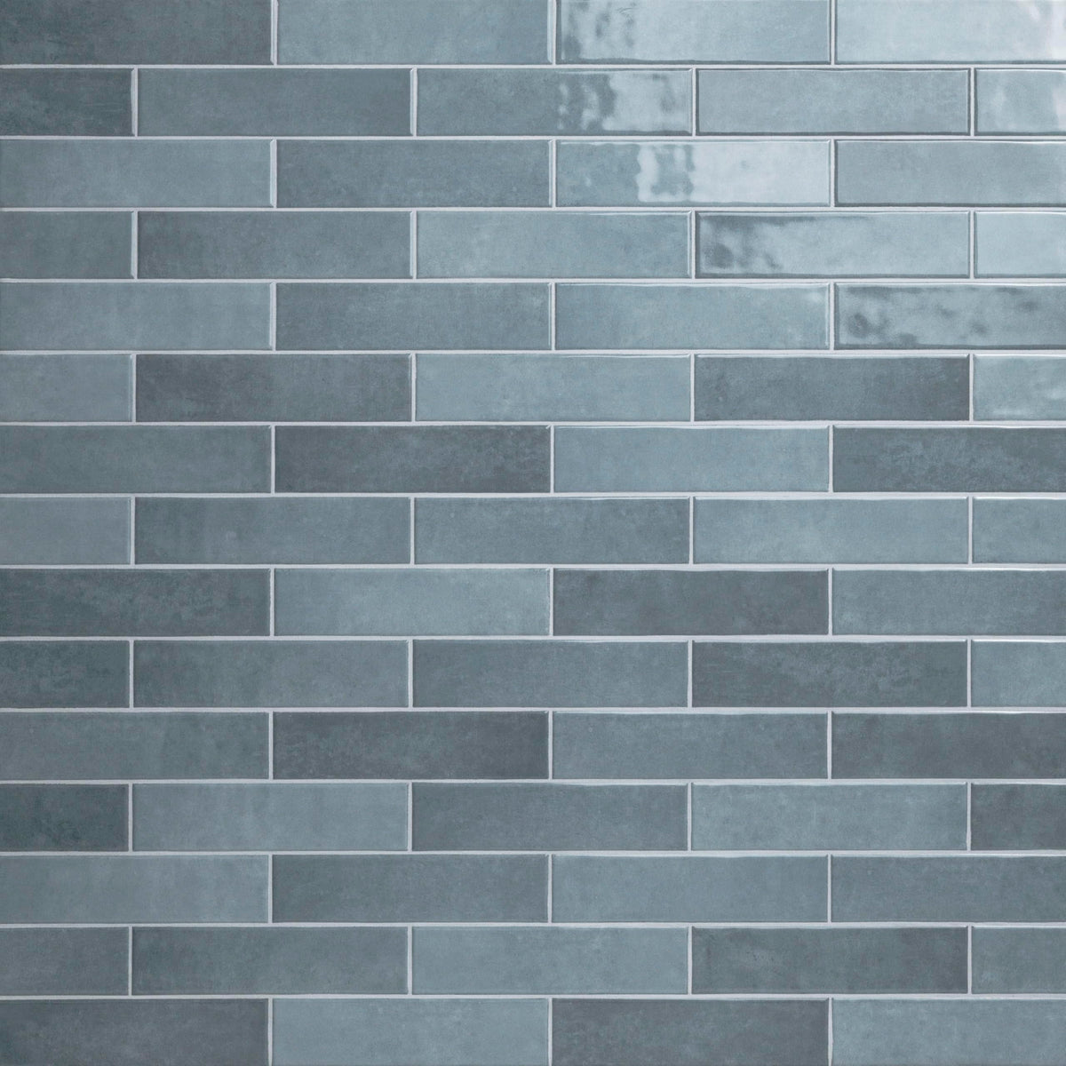 Ceramic Subway Wall Tile | Hoku Caspian Blue | 3" x 12"