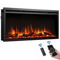 LegendFlame 40" W Austin in Wall Recessed & Wall Mounted Electric Fireplace