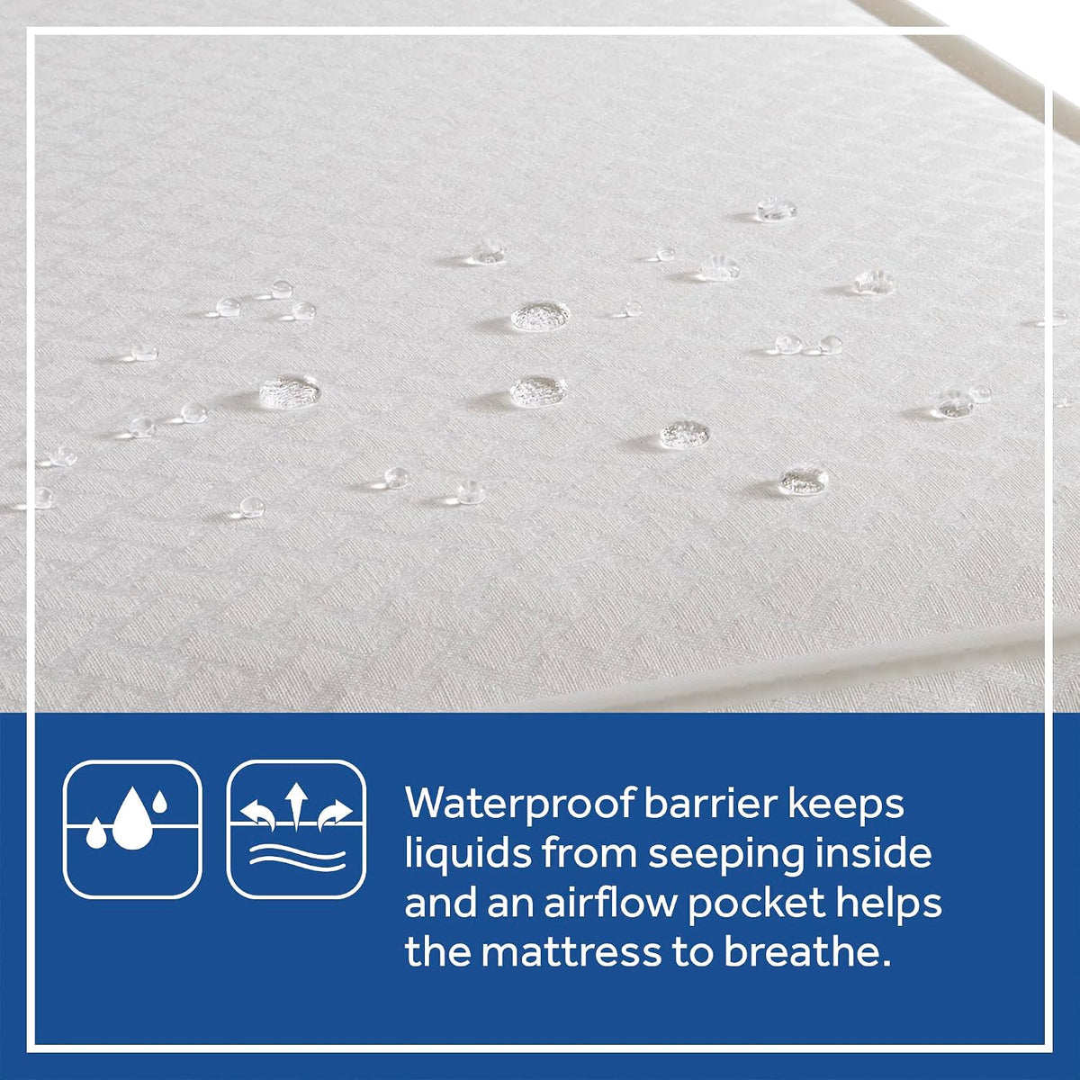 2 Cool 2 Stage Breathable Crib Mattress GREENGUARD Gold Certified, Made in USA, Premium Extra Firm Cooling Foam
