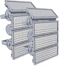 800W LED Stadium Lights Outdoor, 2Pack 400W 6500K Arena Flood Light | 112000LM, IP67 Waterproof. 180° adjustable