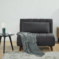 Artdeco Home Generous 36.2" W Sleeper Chair Bed, 3IN1 Convertible Chair Bed Futon Sofa with Adjustable Backrest