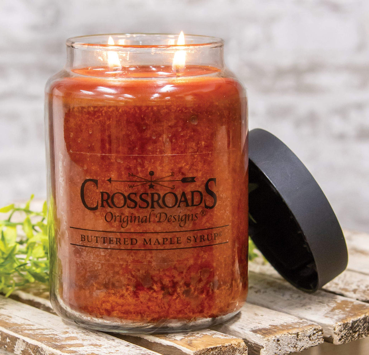 Buttered Maple Syrup Scented 2-Wick Candle, 26 Ounce