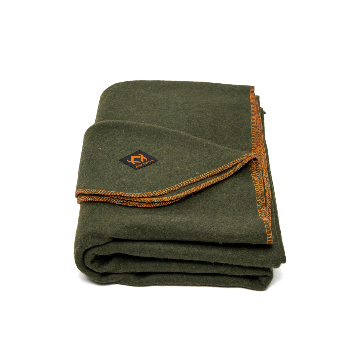 Military Wool Blanket, 64" x 88", Warm, Thick, Washable
