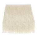 Sewing Fringe Trim for DIY Craft, Off White, 6 Inches Wide - 10 Yards