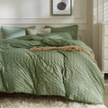 Seersucker Duvet Cover Full Set