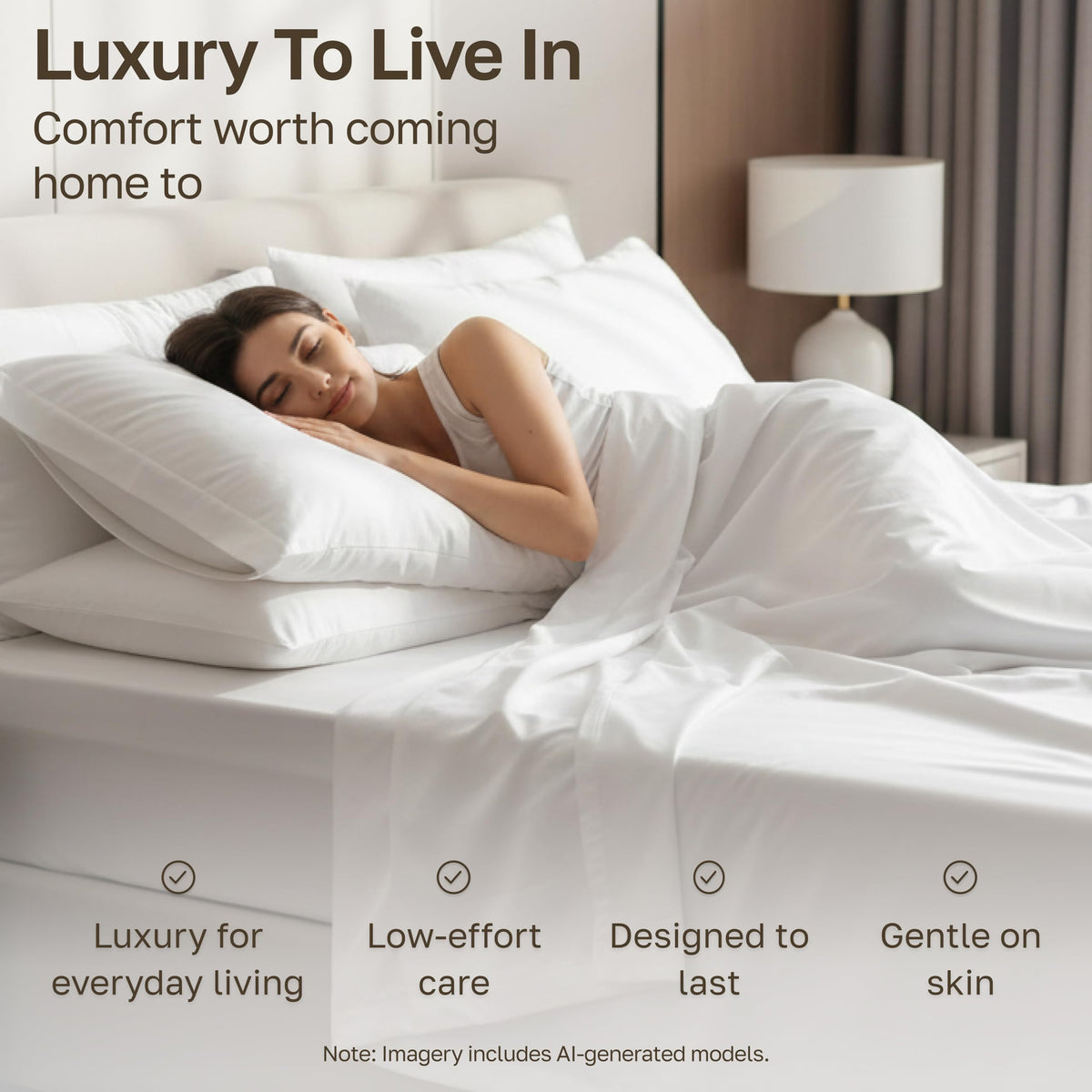 Luxury 1000 Thread Count Sheets Set
