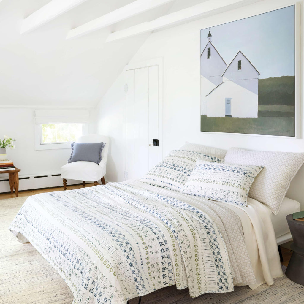Lodi Sand Solid Cotton Matelasse Coverlet, Queen