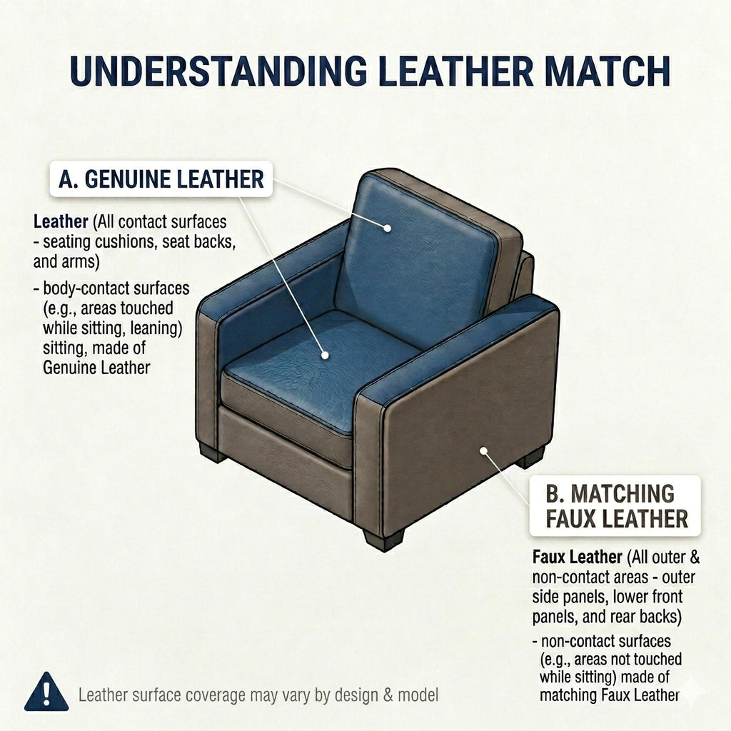 Top Grain Leather Match Manual Double Reclining Loveseat with Storage Console, Wall Hugger, Cup Holders, Power