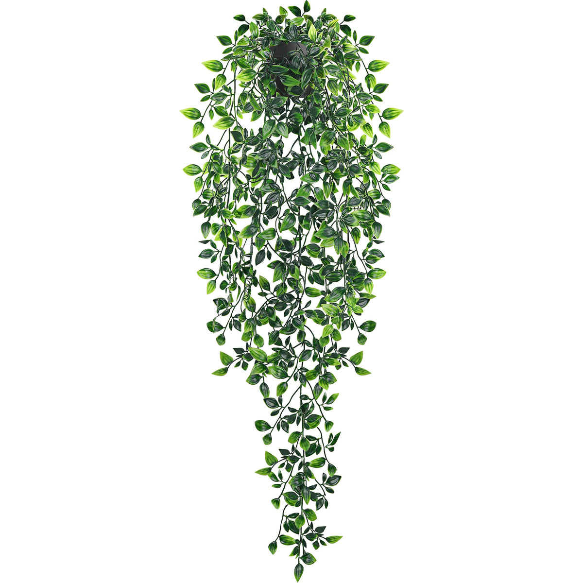 34" Artificial Mandala Vine Hanging Plant Shelf Decor