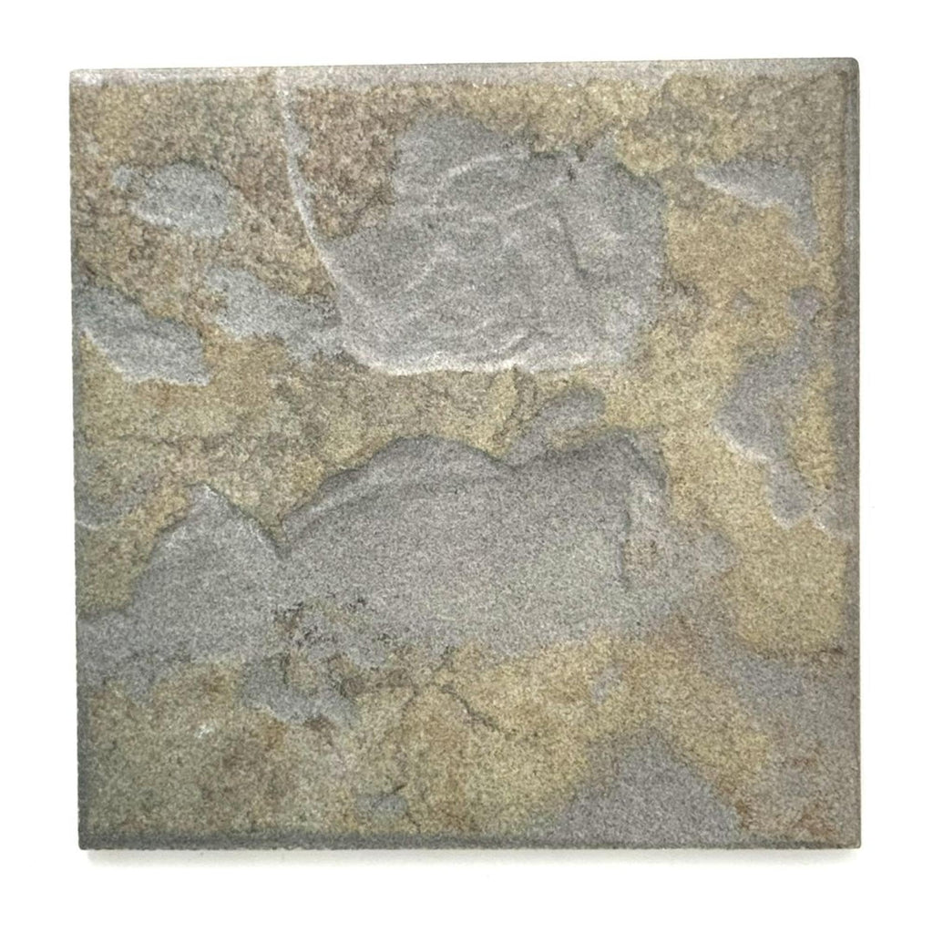Canyon Mist 6x6 Matte Porcelain Tile - Durable Textured Stone-Look Floor & Wall Tile for Indoor Outdoor Use