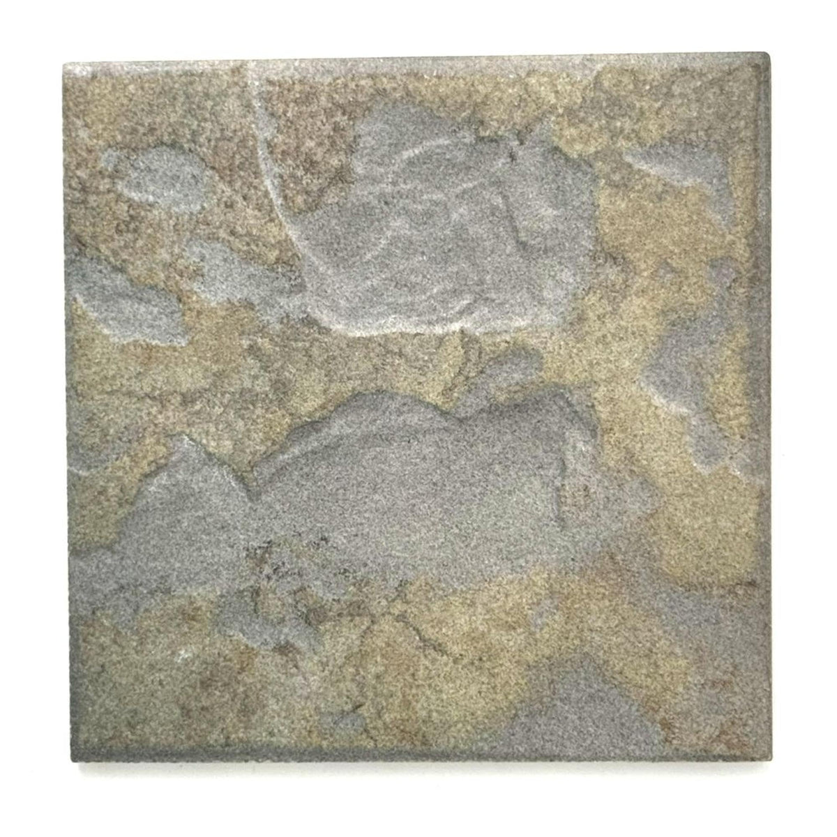 Canyon Mist 6x6 Matte Porcelain Tile - Durable Textured Stone-Look Floor & Wall Tile for Indoor Outdoor Use