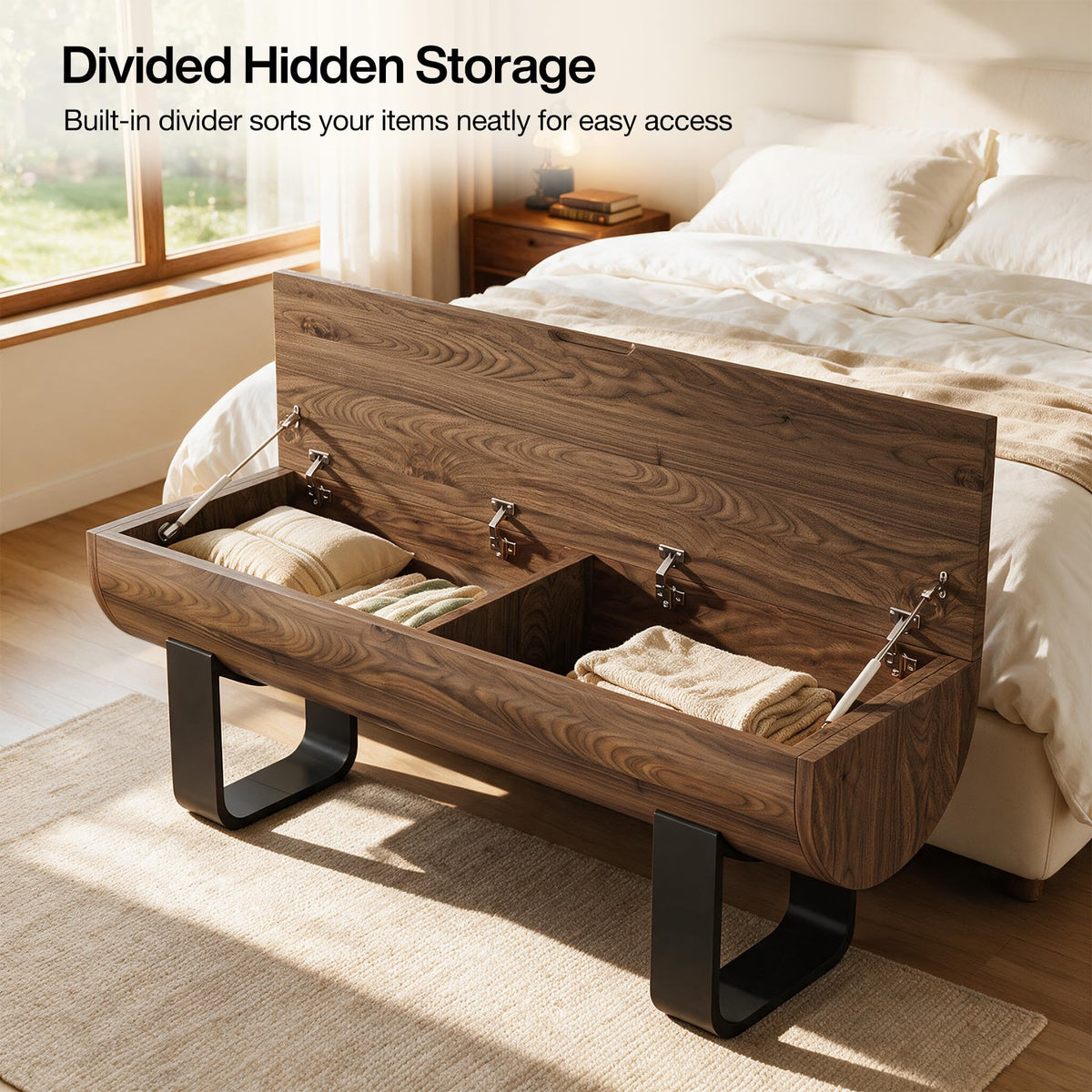 55.1" Storage Bench, Farmhouse Lift Top Entryway Shoe Bench