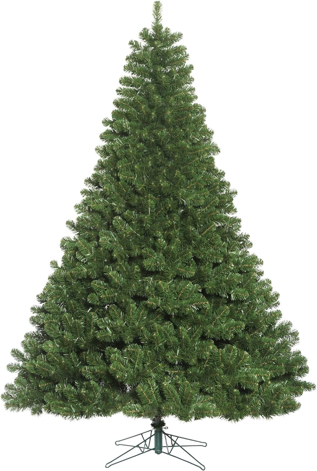 7.5' Oregon Fir Artificial Christmas Tree Unlit, Faux Christmas Tree, Seasonal Indoor Home Decor