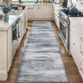 Abstract 3x10 Hallway Runner Rug, Modern Non Slip Runner Rugs