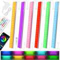 6 Pack RGB Under Cabinet Lights with App and Remote Control