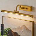 Wireless Rechargeable Picture Light for Wall, 16 Inch Battery Operated Art Lighting with Remote, 3CCT Dimmable &